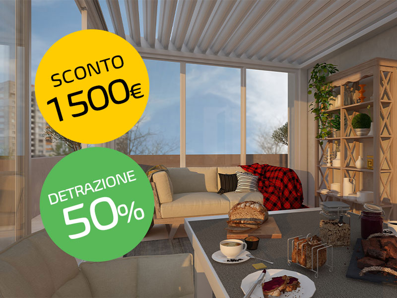 Pergola terrazzo